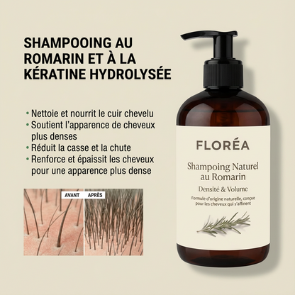 Shampoing Naturel au Romarin – Densité & Volume
