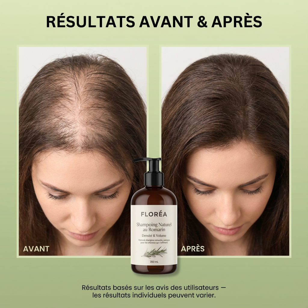 Shampoing Naturel au Romarin – Densité & Volume